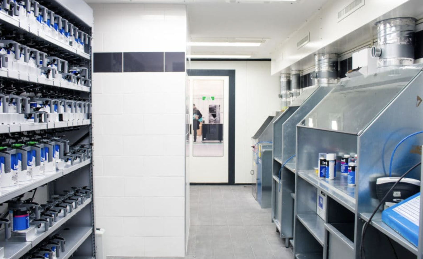 Laboratoire de peinture